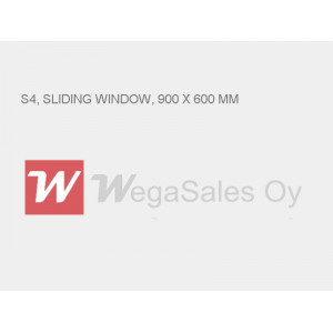 S4, SLIDING WINDOW, 900 X 600 MM